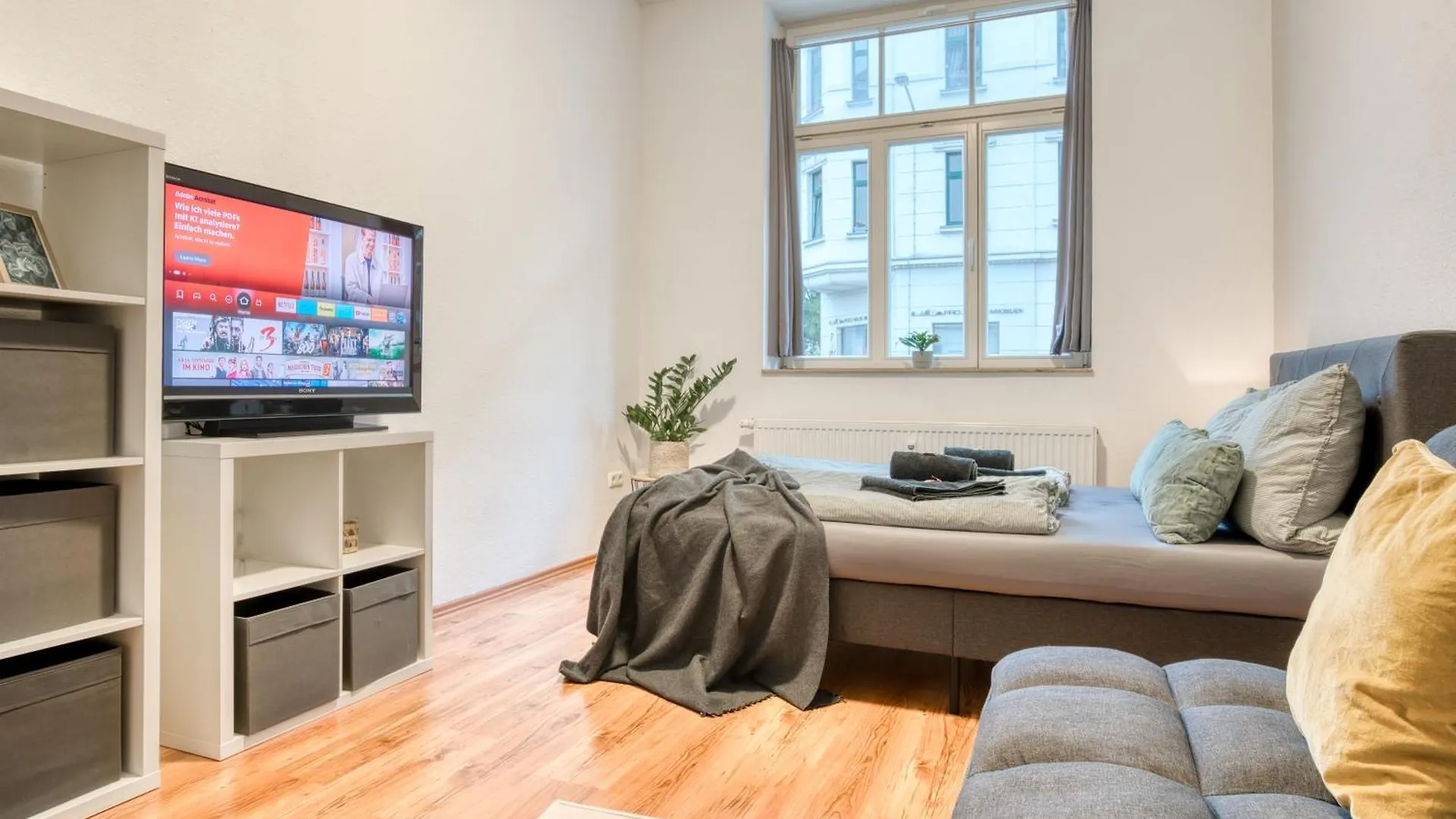 Homy I Altbaucharme Netflix Und Wlan Apartment Leipzig Germany